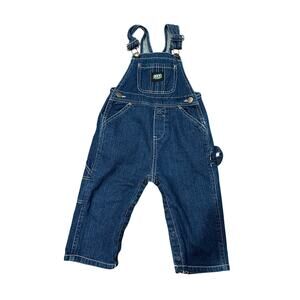 Vintage KEY Imperial Toddler Denim Overalls – 18M